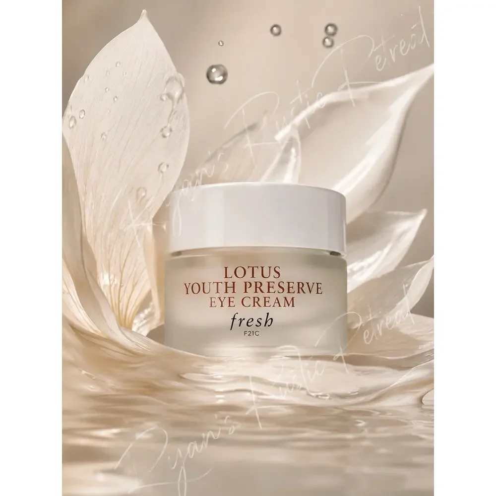 fresh - Lotus Youth Preserve Eye Cream - 0.5 fl oz/ 15 mL - No Box
